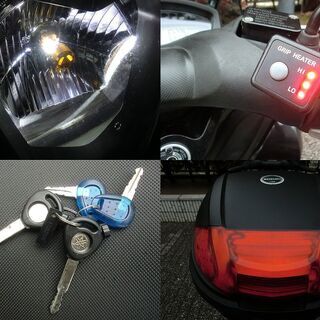 ☆普通免許仕様トリシティ125ワイドトレッド！トップケース/LED