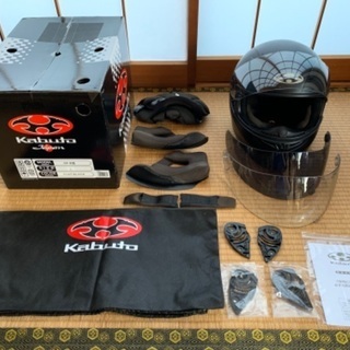 【中古】 OGK KABUTO FF-R3 フラットブラック L