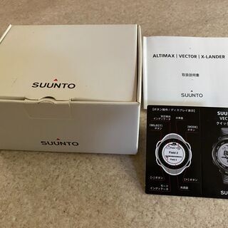 値下げしました】SUUNTO VECTOR NORTHERN WHITE スント ベクター