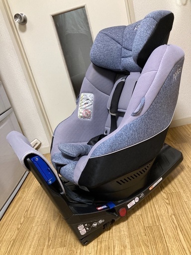 値下げ　クルリラ　Aprica チャイルドシート グレー 値下げクルリラAprica チャイルドシート グレー