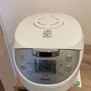 【使用期間半年未満】東芝　IH炊飯器　5.5合