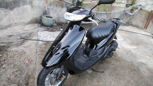 ⭐ホンダライブディオZXタイプ　AF35　黒　タックロール　外装ペイント済　見に来てください！