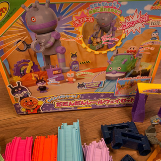 アンパンマンおもちゃだだんだんレールウェイセット コラテンテン 長町のおもちゃ レールトイ の中古あげます 譲ります ジモティーで不用品の処分