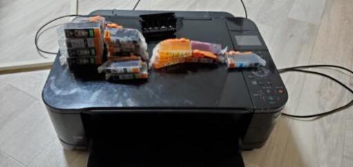 値下げ」Canon mg5130 プリンター\u0026スキャン 複合機·互換インク(プリンターヘッド交換必要)