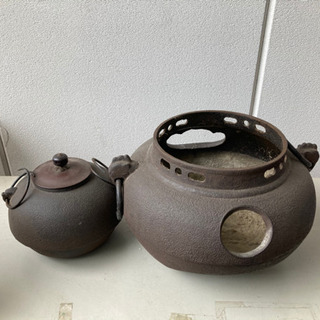 鉄釜、茶釜