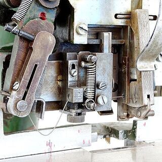 山口)下松市より　秀工舎 製本用 針金綴機 1976年製 AC100V 動作品 【現状品】BIZHD14H