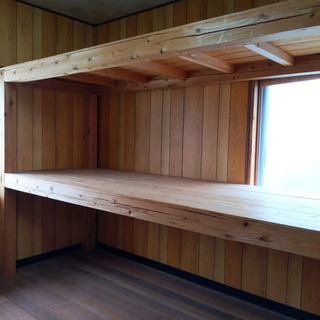 【ネット決済】頑丈な木製の棚　3セット