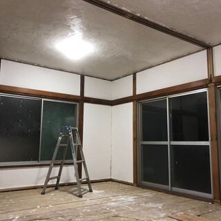 築古物件 DIYメンバー募集（漆喰塗り準備・お風呂土間打ちコンク...