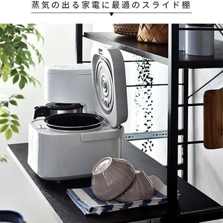 レンジラック(ゴミ箱収納)