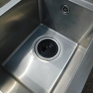 良品 Tanico タニコー 一槽シンク TX-1S-45 バックガード付き 流し台