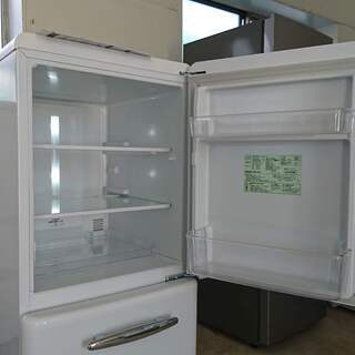 エディオン e angle 冷凍冷蔵庫 149L 2018年製 ANG-RE151-A1 ホワイト