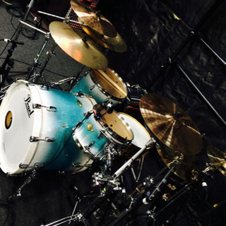 【Pearl ドラムセット】スタンド、ケース付き