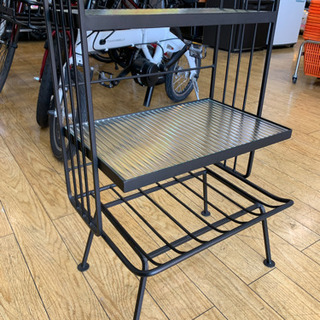 unico STELLA スモールシェルフ アイアン×ガラス unico(ウニコ) STELLA(ステラ)シリーズのスモールシェルフです