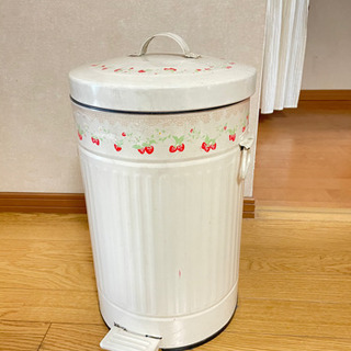 【ネット決済】ゴミ箱　花柄　ダストボックス