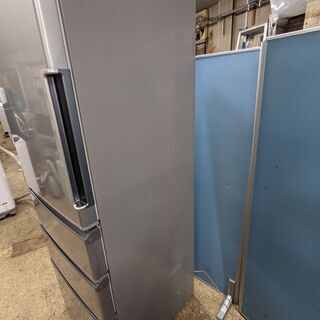 【売約済】AQUA ノンフロン冷凍冷蔵庫 355L 2016年製 AQR-361EL 大容量 ４ドア シルバー