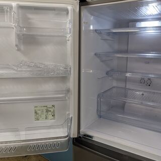 【売約済】AQUA ノンフロン冷凍冷蔵庫 355L 2016年製 AQR-361EL 大容量 ４ドア シルバー