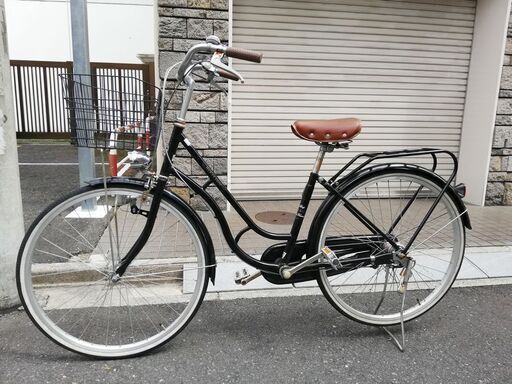 丸石マルイシ　シティーサイクル自転車　変速３段　２６インチ