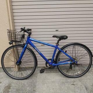 自転車店にて整備ずみ　タイヤ前後新品　チェーン新品　クロスバイク　SCORTO NESTO 27インチ　420mm