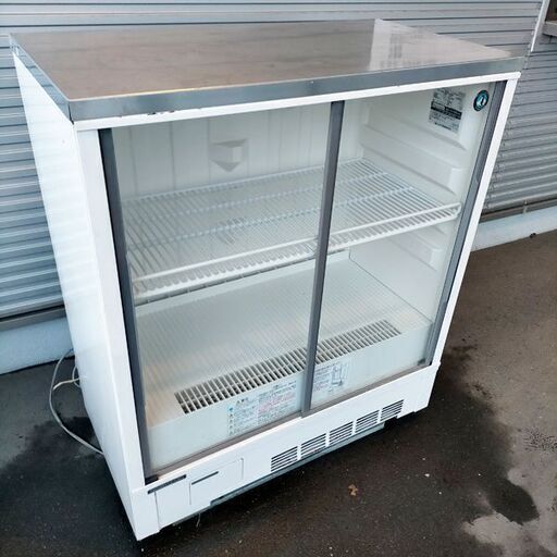 HOSHIZAKI ホシザキ　小形空冷式 ショーケース　SSB-85AT　167L　冷蔵　業務用　厨房機器　スライド扉 HOSHIZAKI ホシザキ 小形空冷式 ショーケース SSB-85AT 167L 冷蔵 業務