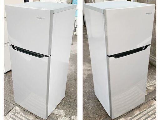 2018年製・美品】Hisense/ハイセンス 2ドア冷蔵庫 HR-B12AS 内容量:120Lを直接引き取りに来て頂ける方に、8,000円でお譲りいたします。 6800円