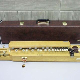 【ネット決済・配送可】ss1883　電気大正琴　27鍵　琴伝流　...
