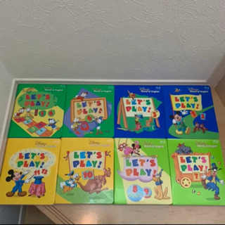 最新版　ブルーレイ 字幕プレビュー機能 レッツプレイ ディズニー英語システム　DWE 極美品　