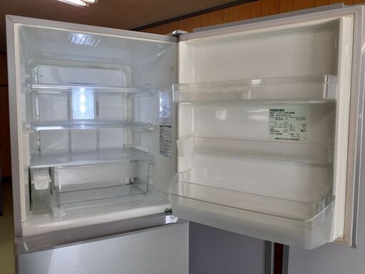 K. 東芝 3ドア冷凍冷蔵庫 340L 2014年製 GR-G34S(S) 真ん中野菜 K. 東芝 3ドア冷凍冷蔵庫 340L 2014年製 GR-G34S(S) 真ん中野菜