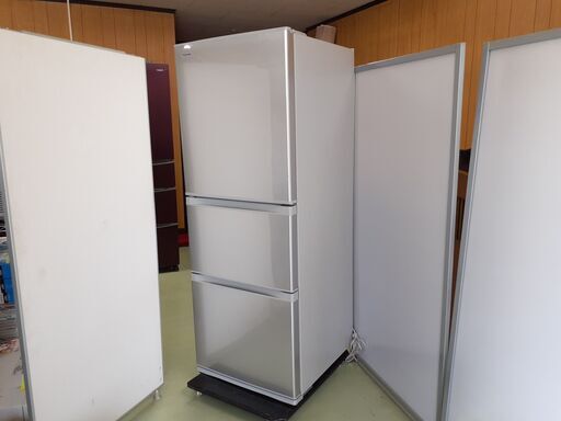 K. 東芝 3ドア冷凍冷蔵庫 340L 2014年製 GR-G34S(S) 真ん中野菜室