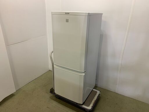 (210406)【50％値下げ】 ノンフロン冷凍冷蔵庫　三菱（MITSUBISHI)　2017年製　2ドア