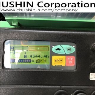 荷重計付 トヨタ 小売 ハイマスト4ｍ バッテリーフォークリフト 1トン 関東輸送費無料(条件