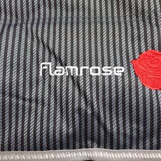【未使用】Flamrose ポータブルベッド　枕付き　グレー