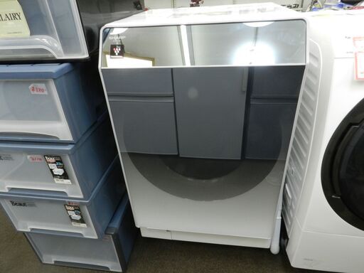 【配送・設置無料】シャープ SHARP ES-P110-SL [ドラム式洗濯乾燥機 洗濯11.0kg/乾燥6.0kg シルバー系 左開き]