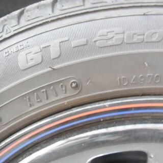 SST デイトナ◇ブラック スチールホイール 14インチ　155/65/R14