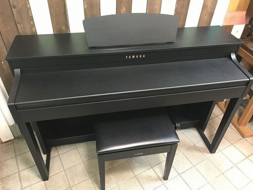 □ioy0401□YAMAHA/ヤマハ□電子ピアノ□SCLP-430B□2011年製□椅子 
