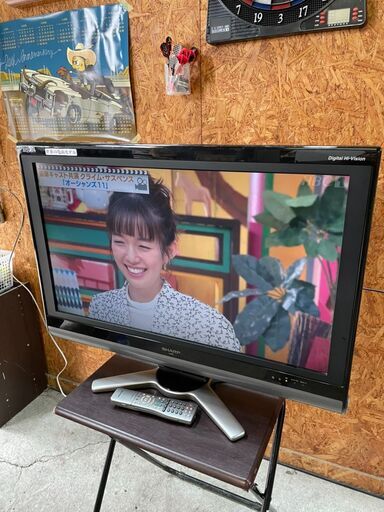 I0301　シャープ　液晶テレビ　32インチ　2009年
