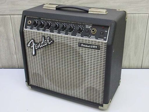 ss2131　中古　フェンダー　ギターアンプ　Sidekick 15RX　20WFENDER　エレキギター　自宅　練習　家庭　小型コンボタイプ　コンボタイプ　ヴィンテージ