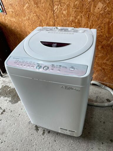 I0402　シャープ　洗濯機　6㎏　2012年