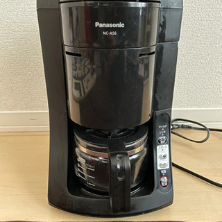 Panasonicのコーヒーメーカーです✨宇都宮市鶴田町まで取りに来れる方限定です。
