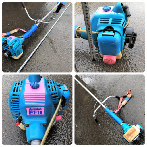 草刈機/新ダイワ/S231/排気量23cc/刈払い機/エンジン式/混合ガソリン  