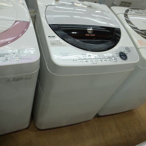 シャープ6kg洗濯機 2007年製 ES-FG60F【モノ市場 知立店】41