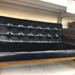 【おすすめ品】カリモク60 Kチェア 2シーター 2人掛けソファ ブラックレザー