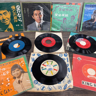 レコード小 38枚 a (⚠️3枚目画像右上の大きめのレコード、...