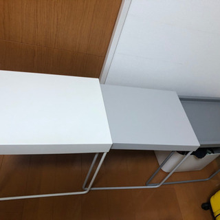 【ネット決済・配送可】テーブル 3セット IKEA  引き渡し者決定