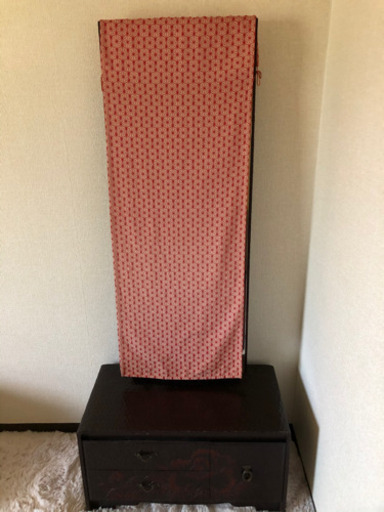 ♪鎌倉彫り姿見、鏡台