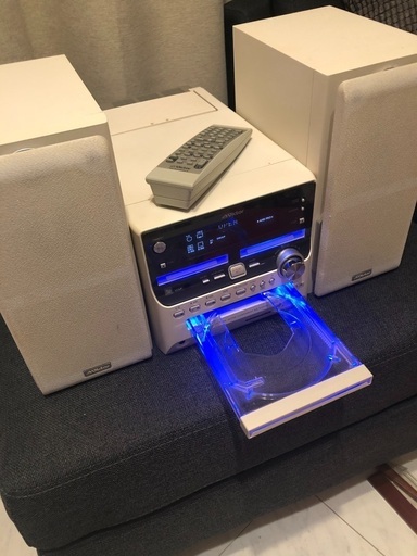 MDコンポ Victor ビクター ダブルMD/CD/カセット コンポ UX-W500 www