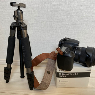カメラ CANON 60D + レンズ sigma 17-70 ...