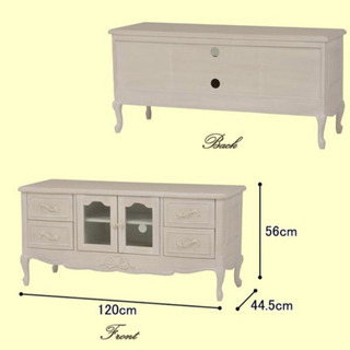 即日お受け渡し可】吉川ひなの♡クラシカルテレビ台 姫家具 猫脚