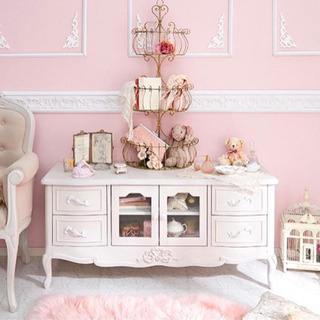 即日お受け渡し可】吉川ひなの♡クラシカルテレビ台 姫家具 猫脚