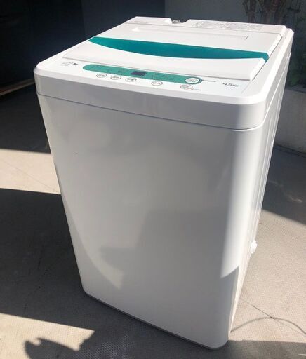 特価！YAMADAオリジナル 全自動洗濯機 4.5㎏ YWMT45A1 HerbRelax ヤマダ電機 2014年製