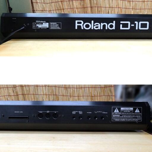 ローランド シンセサイザー D-10 61鍵 Roland LA音源 リズムマシン内蔵